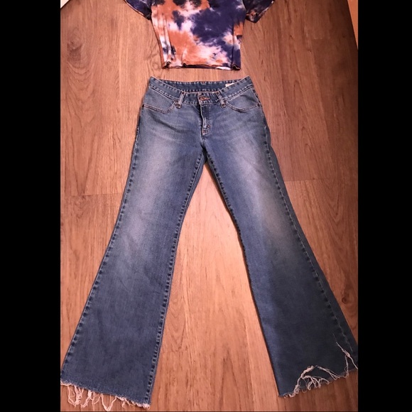 LEVI classic flare jeans size 29 x m - Picture 3 of 3